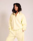 Sweat Zipper Yellow Faculty