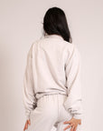Sweat Zipper Campus Grey