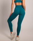 Scrunch legging Blue Emerald