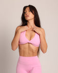 Twist Bra Blush Pink