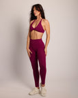 Scrunch legging Darling Plum