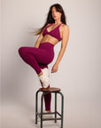 Scrunch legging Darling Plum