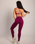Scrunch legging Darling Plum