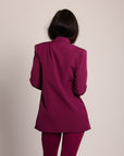 Blazer Oversize Darling Plum