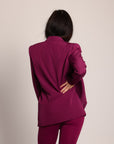 Blazer Oversize Darling Plum