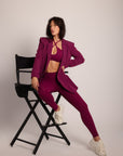 Blazer Oversize Darling Plum