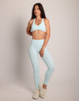 Scrunch legging Cristal Blue