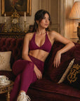 Twist Bra Darling Plum