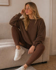 Sweat oversize coton terra