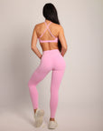 Lace legging Blush Pink
