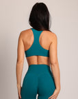 Neckline Bra Blue Emerald