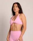 Twist Bra Blush Pink