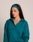 Headband Blue Emerald