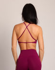 Twist Bra Darling Plum