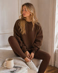 Sweat oversize coton terra